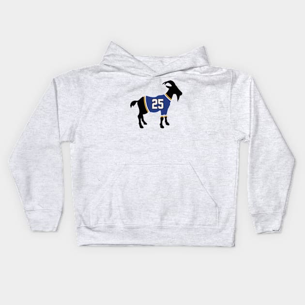 Jordan Kyrou GOAT Kids Hoodie by cwijeta